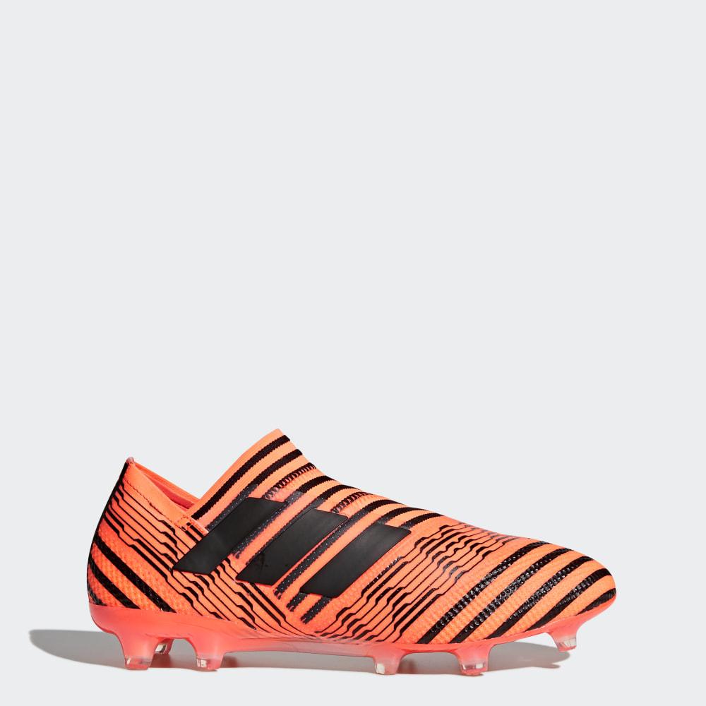 Ghete Fotbal Adidas Nemeziz 17+ 360 Agility Firm Ground Barbati Romania - Portocalii/Negrii BB3679
